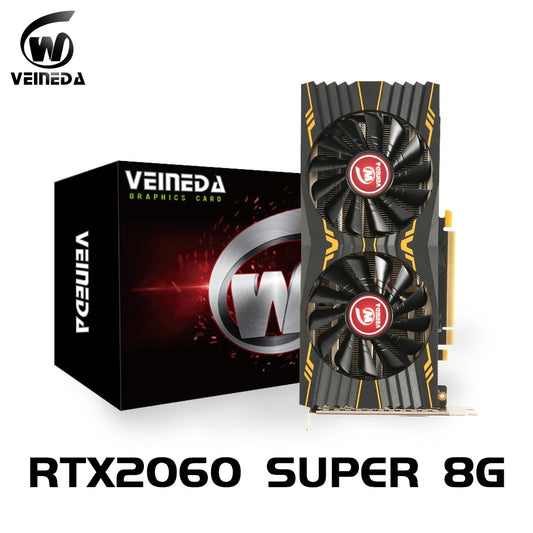 VEINEDA RTX2060Super 8GB Graphics Card GDDR6 256Bit PCI Express 3.0x16